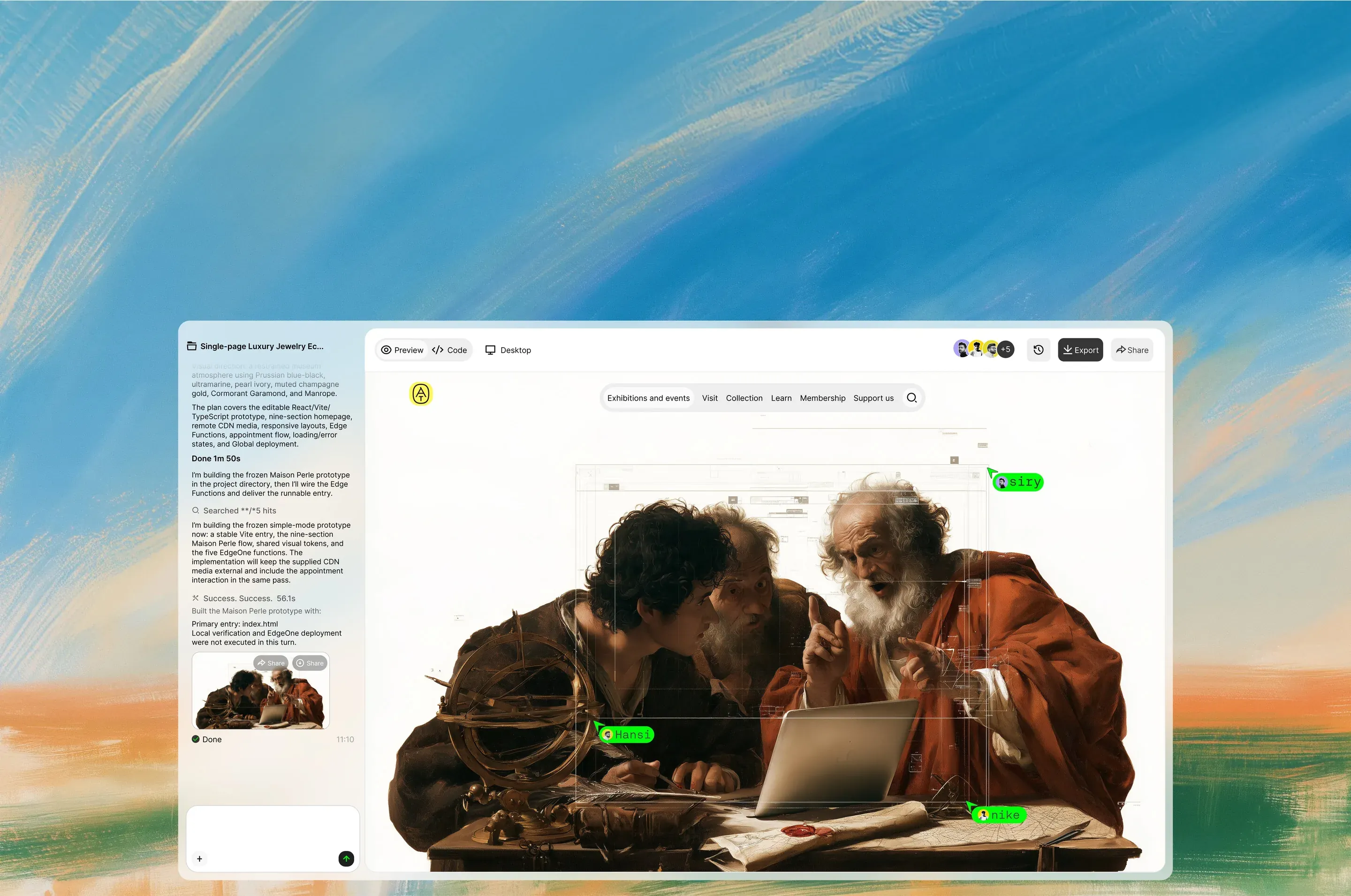 OpenDesign 오픈소스 디자인 스튜디오 공식 소개 화면